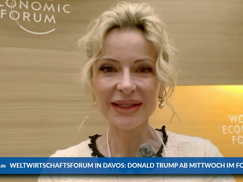 Sandra Navidi in Davos: „Das Trump-Forum - alle Zeichen stehen auf Konfrontation - Foto: inside-wirtschaft.de