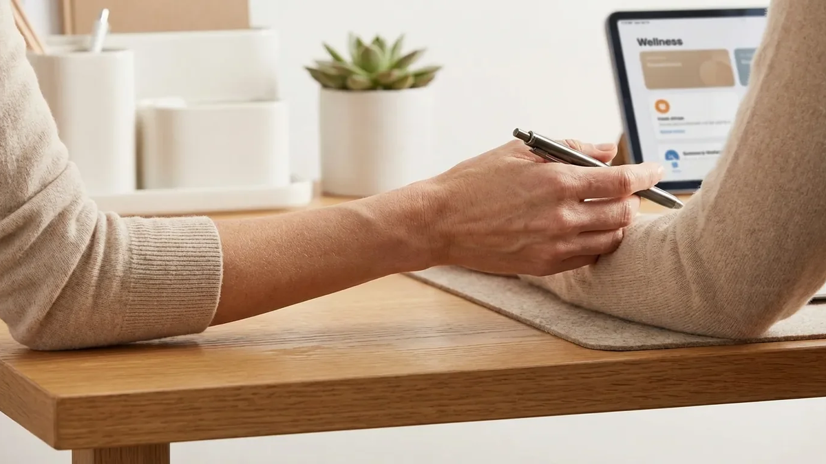 Stift-Rotation: Einfache Übung schützt vor Büro-Schmerzen - Foto: über boerse-global.de