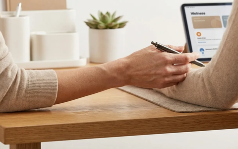 Stift-Rotation: Einfache Übung schützt vor Büro-Schmerzen - Foto: über boerse-global.de