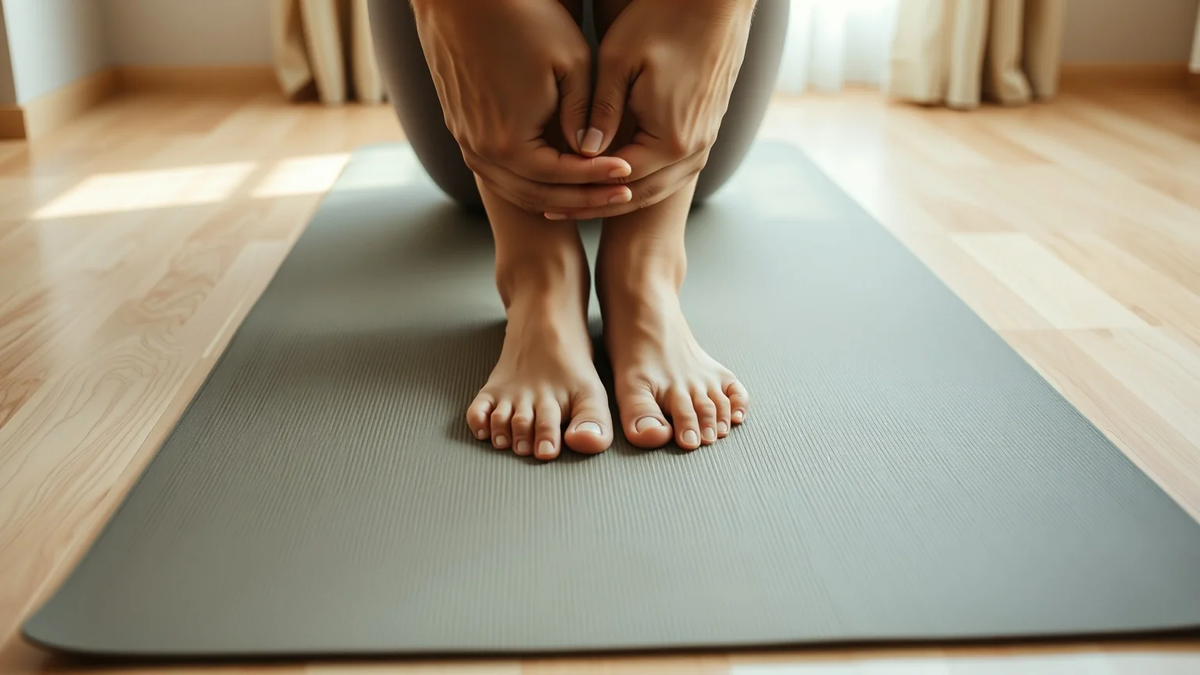 Knieschaukel: Einfache Übung gegen Rückenschmerzen - Foto: über boerse-global.de