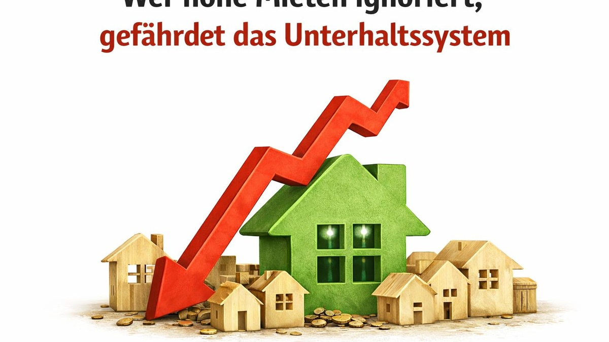 Wohnungsnot verschärft Konflikt im Unterhaltsrecht - ISUV fordert Anpassung der Düsseldorfer Tabelle/ Neue Studie zeigt: Bezahlbarer Wohnraum fehlt dauerhaft - Entspannung nicht in Sicht - Foto: presseportal.de