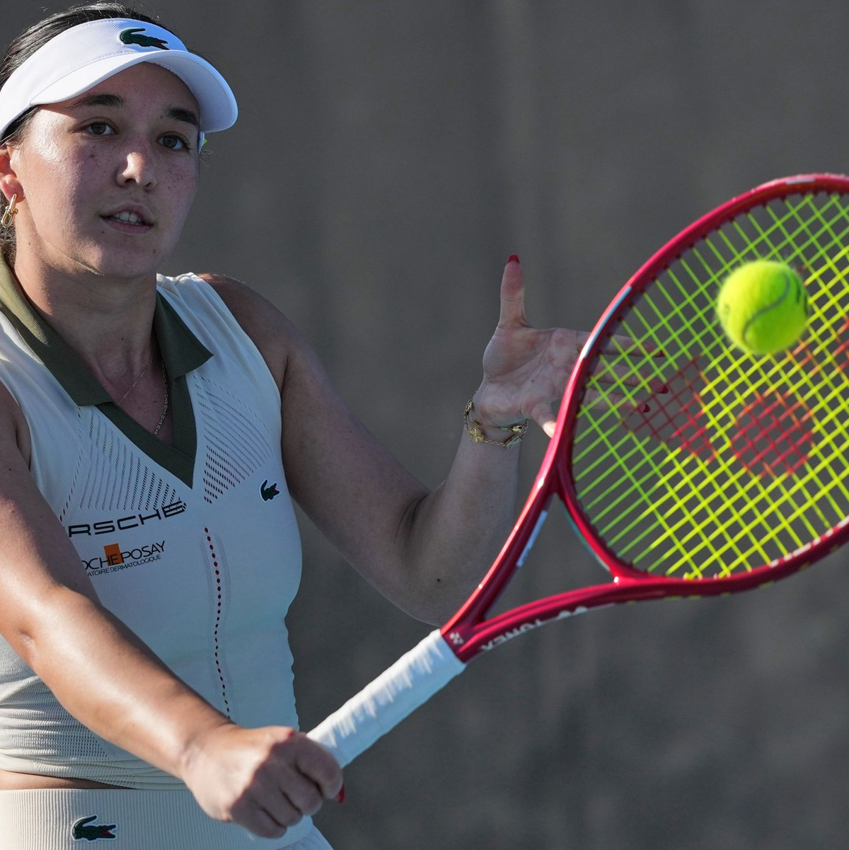 Eva Lys erlebte bei den Australian Open eine bittere Enttäuschung. - Foto: Dar Yasin/AP/dpa