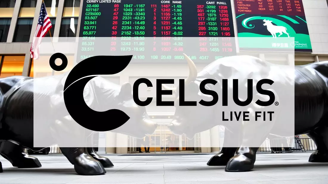 Celsius Stock Surges on Milestone Market Share Achievement Illustration mit AI erstellt übermittelt durch boerse-global.de