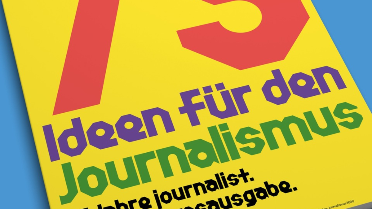 Jubiläumsausgabe: 75 Jahre journalist - mit 75 Ideen für den Journalismus - Foto: presseportal.de