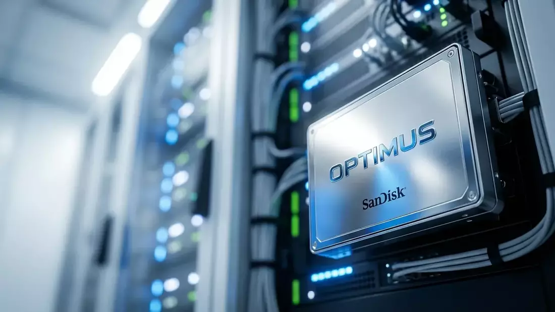 Sandisk: Optimus-Relaunch und KI-Boom treiben Aktie auf Rekordhoch - Bild: über boerse-global.de