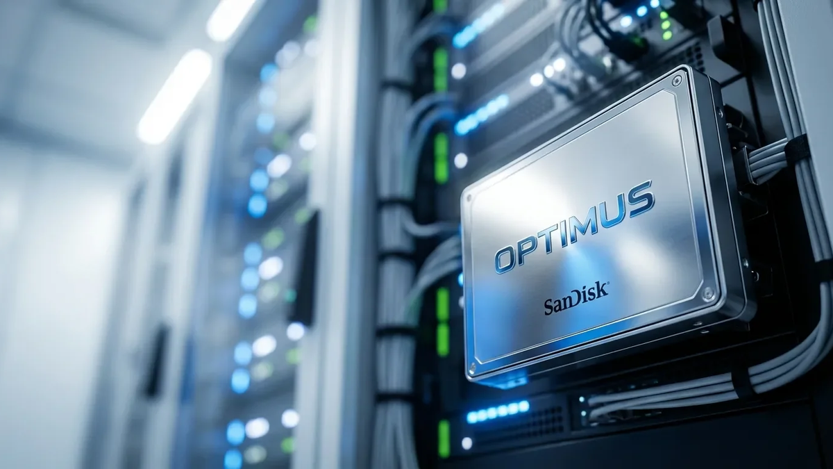 Sandisk: Optimus-Relaunch und KI-Boom treiben Aktie auf Rekordhoch - Foto: über boerse-global.de