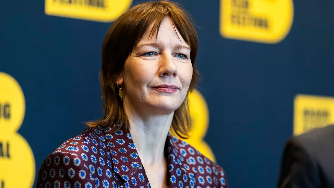 Sandra Hüller ist im Wettbewerbsbeitrag «Rose» zu sehen (Archivbild).  - Bild: Michael Matthey/dpa