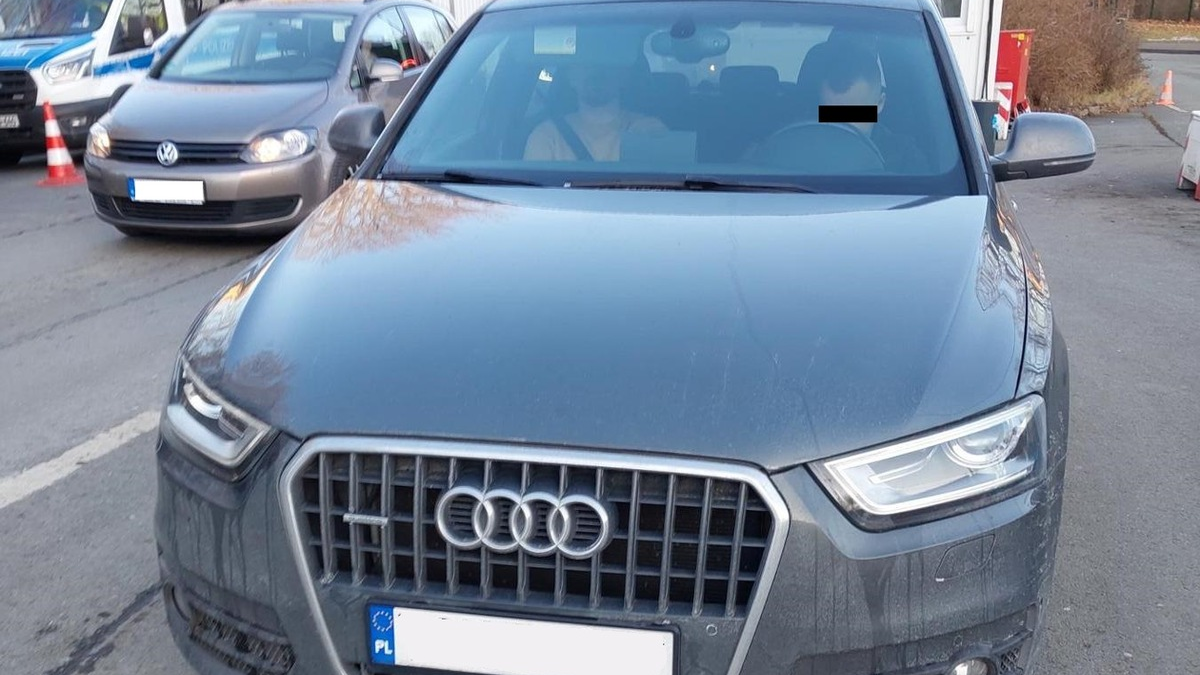 BPOLI LUD: Gestohlen in Frankreich - Bundespolizei stellt Audi Q3 sicher - Foto: presseportal.de