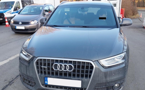 BPOLI LUD: Gestohlen in Frankreich - Bundespolizei stellt Audi Q3 sicher - Foto: presseportal.de