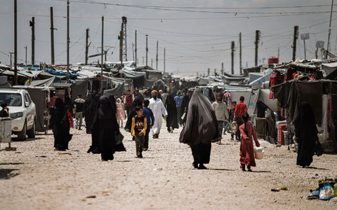 Al-Hol gilt seit Jahren als hochriskant. (Archivbild) - Foto: Baderkhan Ahmad/AP/dpa