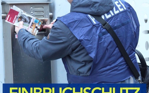 POL-DA: Trebur: Aktion sicheres Zuhause / Polizei berät zum Thema Einbruchschutz - Foto: presseportal.de