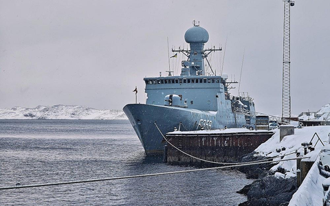Dänisches Kriegsschiff in Grönland am 19.01.2026 - Foto: via dts Nachrichtenagentur