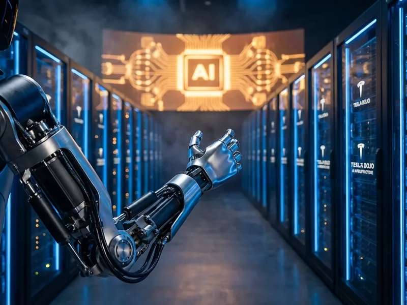 Tesla setzt auf Dojo-Supercomputer für KI-Revolution - Foto: über boerse-global.de