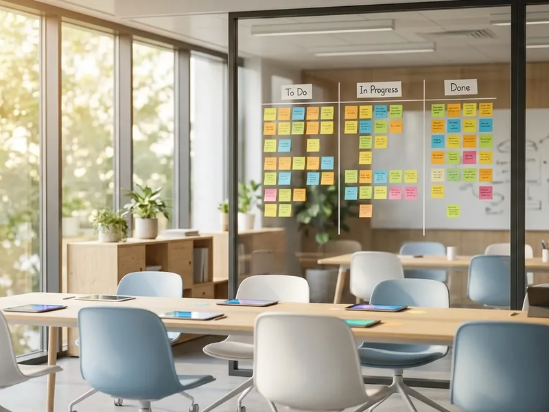 Agile Methoden erobern Klassenzimmer und Hörsäle - Foto: über boerse-global.de