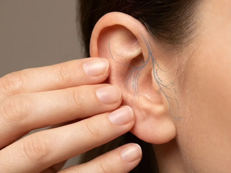 Vagusnerv: Zwei-Minuten-Ohrmassage soll Stress reduzieren - Foto: über boerse-global.de