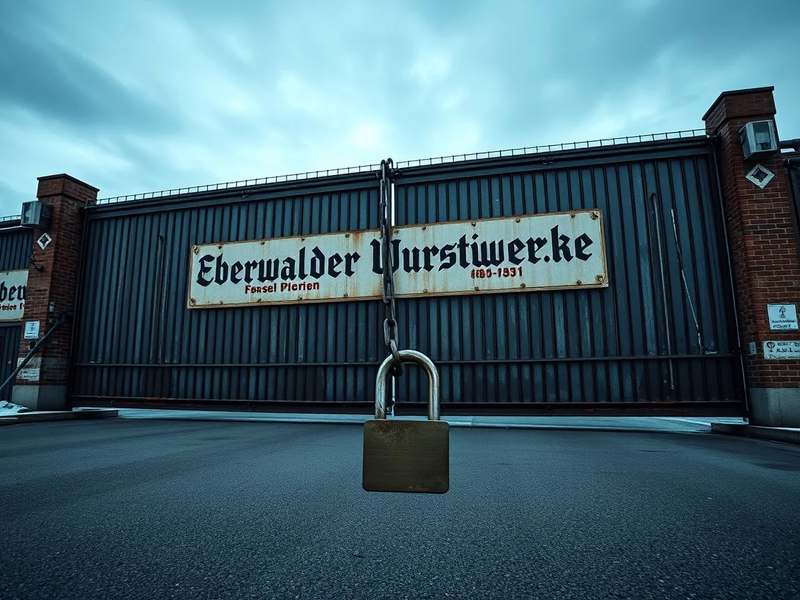 Eberswalder Wurstwerke schließt: Sozialplan unter heftiger Kritik - Foto: über boerse-global.de