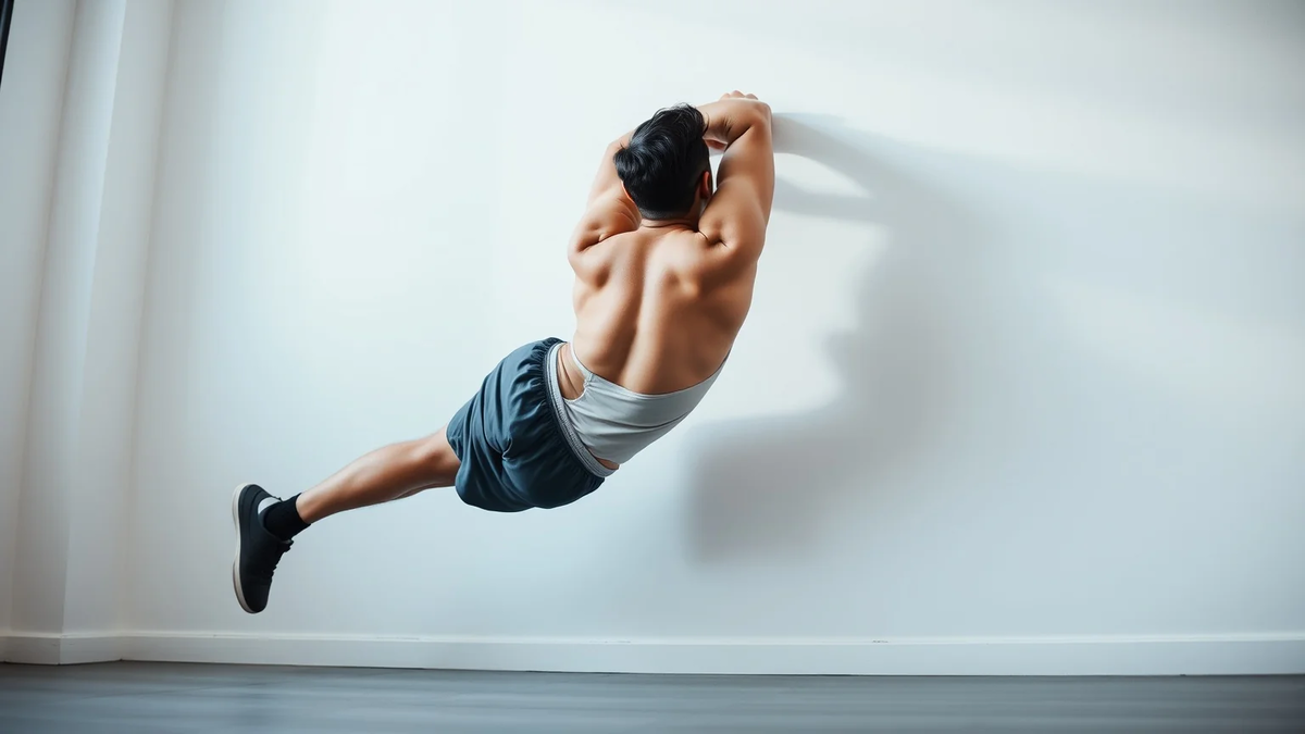 Wand-Liegestütz feiert Comeback als gelenkschonende Kraftübung - Foto: über boerse-global.de