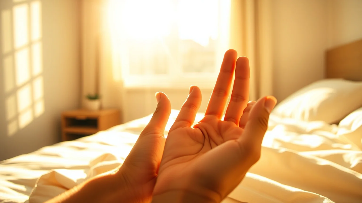 Finger-Gymnastik bekämpft Morgensteifigkeit - Foto: über boerse-global.de