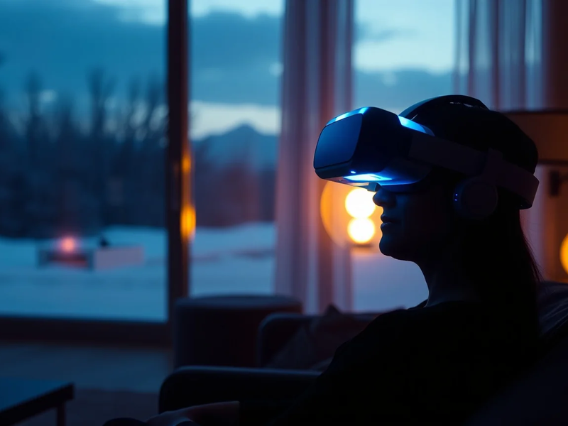 VR-Entspannungsoasen bekämpfen Winter-Stress - Foto: über boerse-global.de