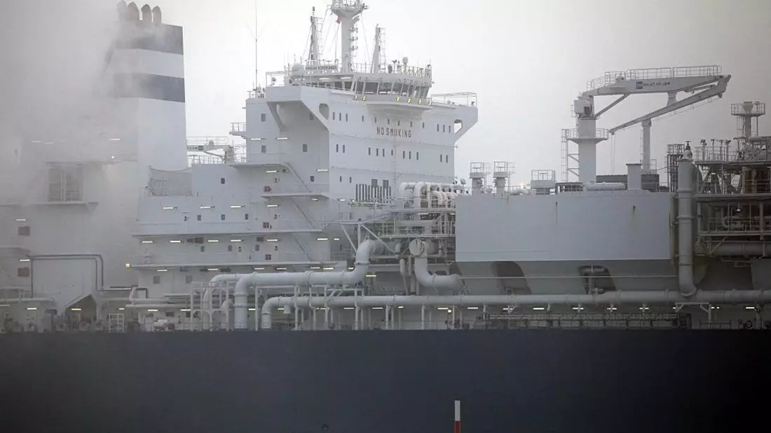 Schwimmendes LNG-Terminal in Wilhelmshaven (Archiv) - Bild: via dts Nachrichtenagentur