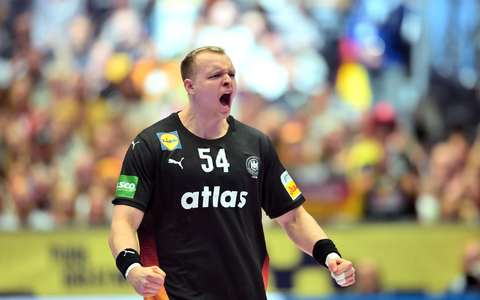 Justus Fischer zeigte gegen Spanien eine herausragende Leistung.  - Foto: Sina Schuldt/dpa