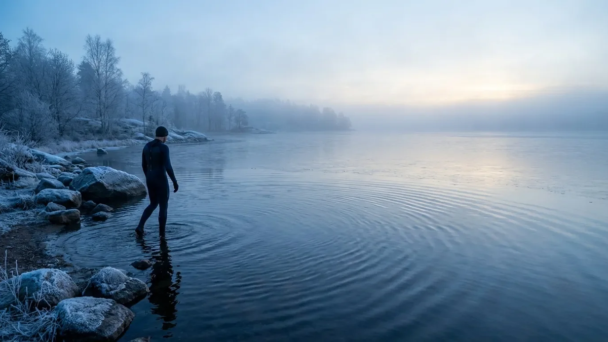 Eisbaden: Kälte wird zum Booster für die Psyche - Foto: über boerse-global.de