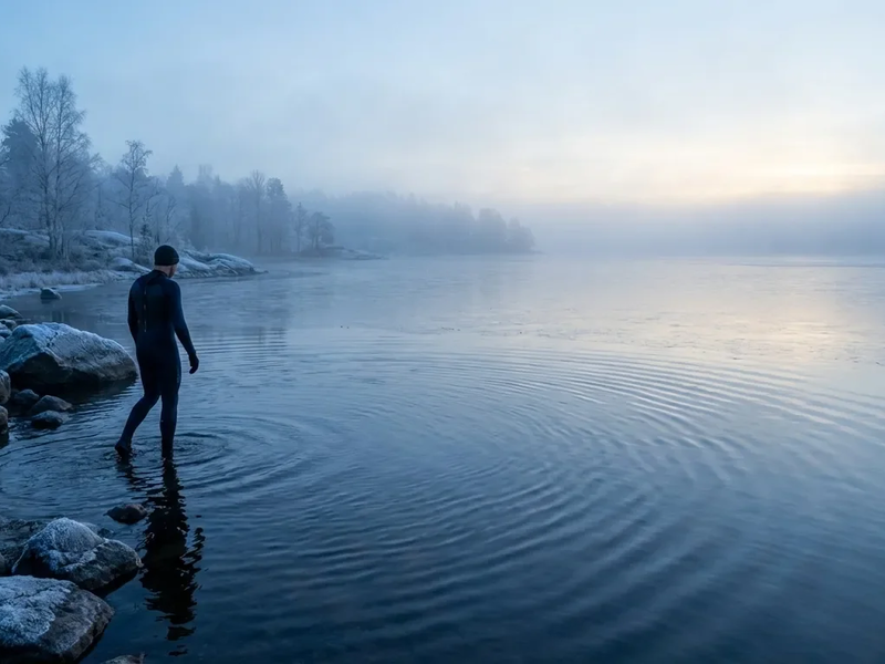 Eisbaden: Kälte wird zum Booster für die Psyche - Foto: über boerse-global.de