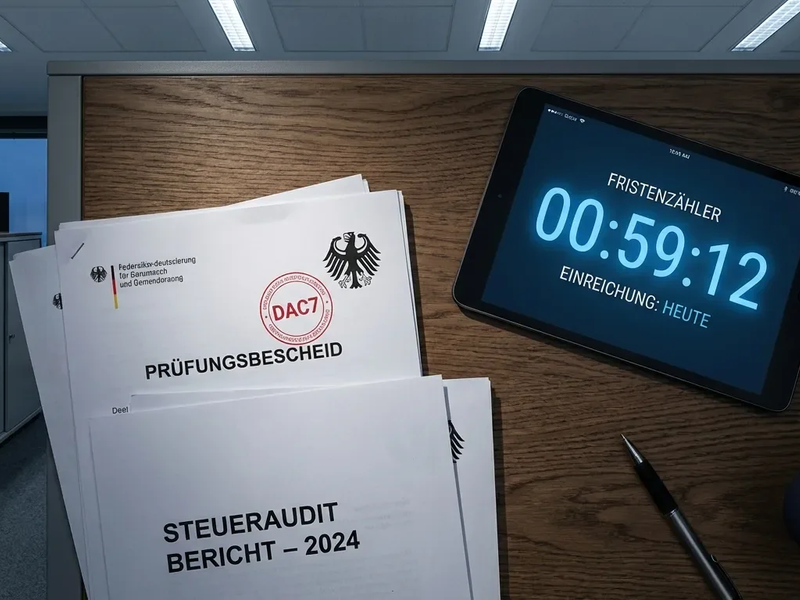 DAC7-Deadline und schärfere Steuerprüfungen: Deutschlands Finanzämter gehen in die Offensive - Foto: über boerse-global.de