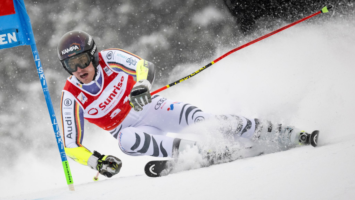 Kommt als Nachrücker doch noch zu Olympia: Skirennfahrer Anton Grammel. (Archivbild) - Foto: Anthony Anex/KEYSTONE/dpa