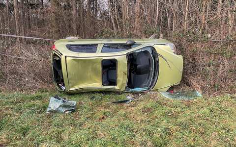 FW Alpen: Person eingeklemmt - Foto: presseportal.de