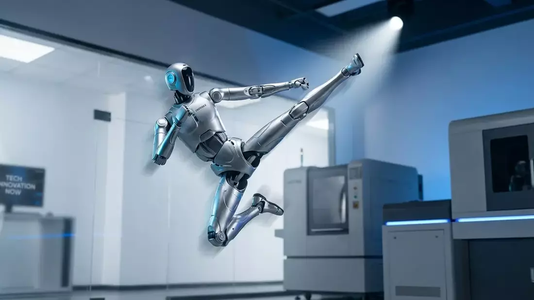 Unitree G1: Chinesischer Roboter zeigt Kampfkunst-Akrobatik - Bild: über boerse-global.de
