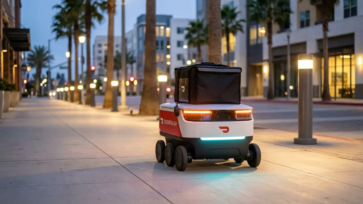 DoorDash-Roboter erhalten grünes Licht für Riverside - Foto: über boerse-global.de
