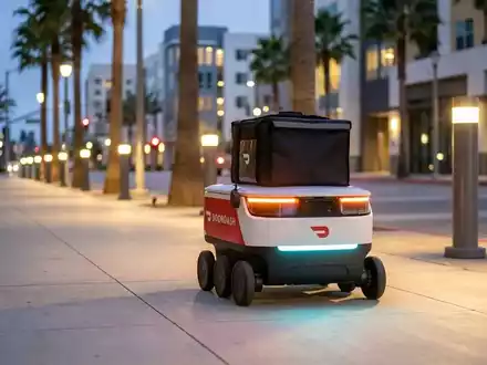 DoorDash-Roboter erhalten grünes Licht für Riverside - Foto: über boerse-global.de
