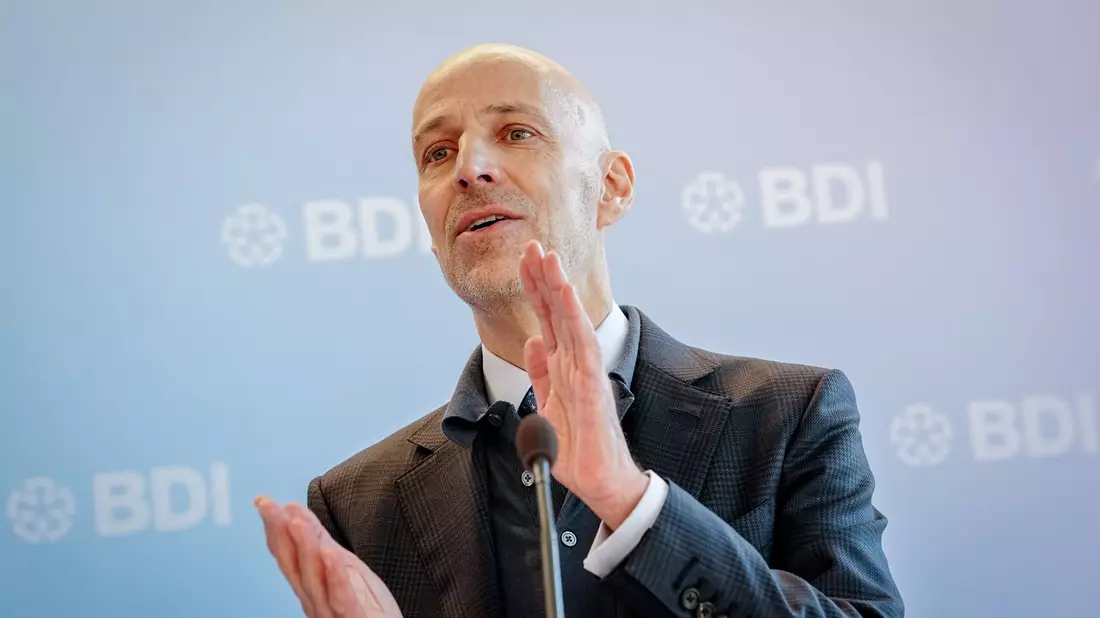 BDI-Präsident: Auch Industrie muss Hausaufgaben machen.  - Bild: Kay Nietfeld/dpa