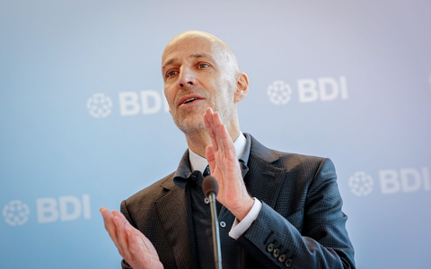 BDI-Präsident: Auch Industrie muss Hausaufgaben machen.  - Foto: Kay Nietfeld/dpa