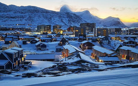 Nuuk auf Grönland am 20.01.2026 - Foto: via dts Nachrichtenagentur