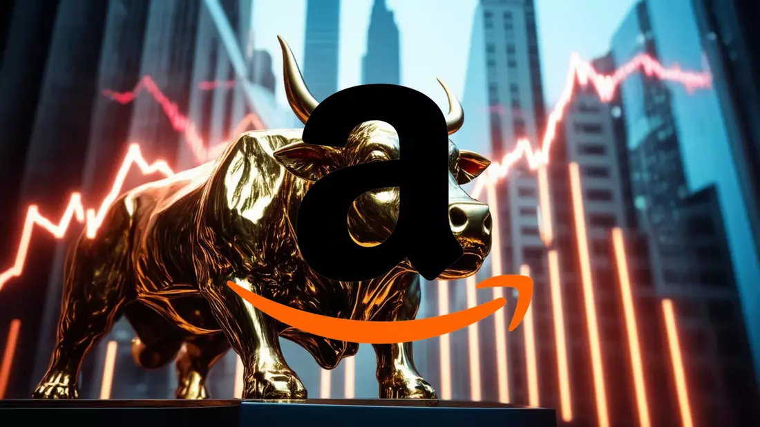 Amazon Faces Trade Headwinds as Cloud Division Offers Solace Illustration mit AI erstellt übermittelt durch boerse-global.de