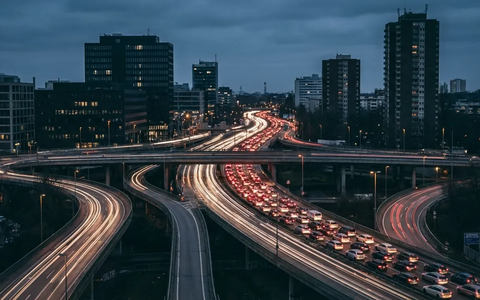 TomTom-Studie: Deutsche Städte versinken 2025 noch tiefer im Stau - Foto: über boerse-global.de