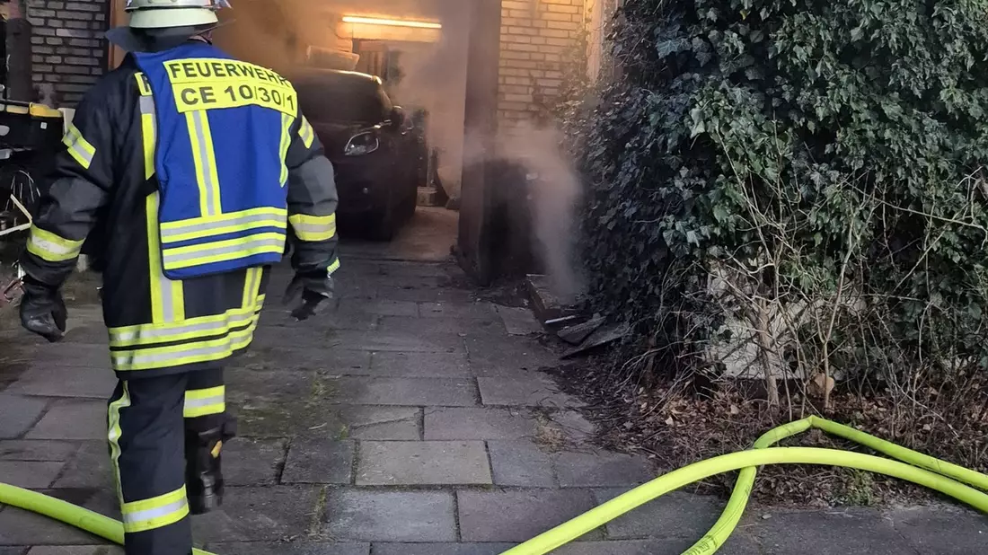 FW Celle: Kellerbrand - Bild: presseportal.de