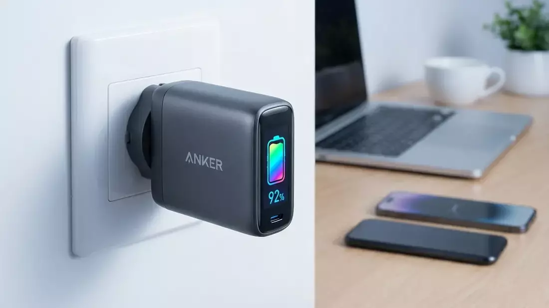Anker Nano Charger: Intelligentes Ladegerät mit Display startet durch - Bild: über boerse-global.de