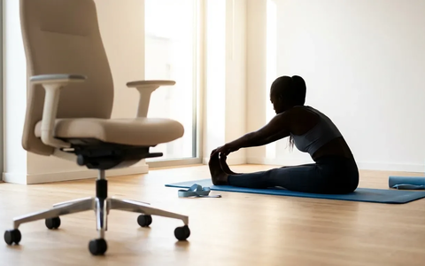 Langsitz: Die einfache Dehnübung gegen das Dauersitzen - Foto: über boerse-global.de