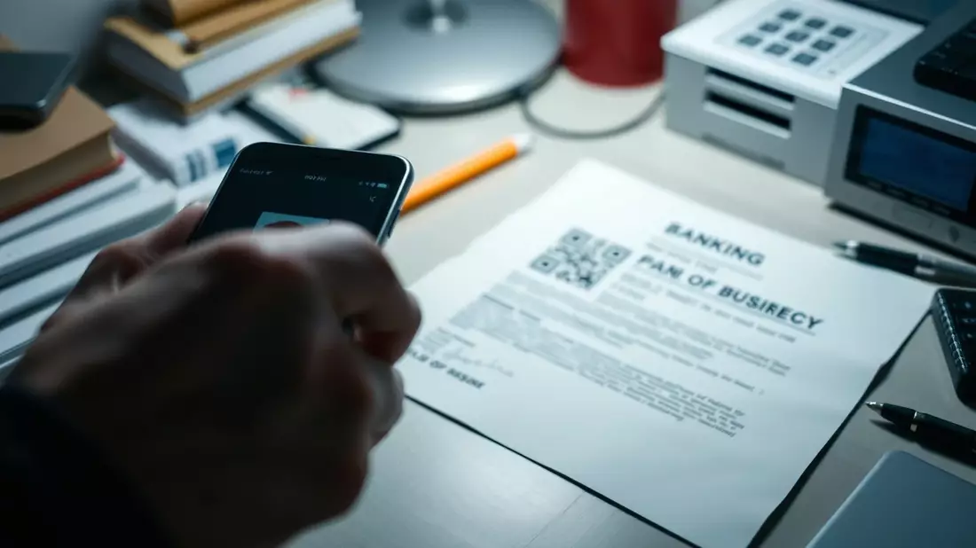 Betrüger nutzen gefälschte Bankbriefe für QR-Code-Phishing - Bild: über boerse-global.de
