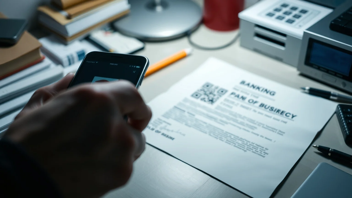 Betrüger nutzen gefälschte Bankbriefe für QR-Code-Phishing - Foto: über boerse-global.de