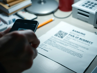 Betrüger nutzen gefälschte Bankbriefe für QR-Code-Phishing - Foto: über boerse-global.de