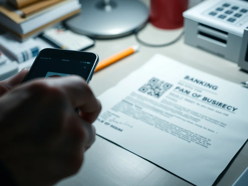 Betrüger nutzen gefälschte Bankbriefe für QR-Code-Phishing - Foto: über boerse-global.de