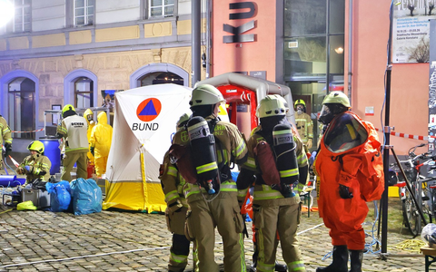 FW Konstanz: Unklarer Stoffaustritt im Kulturzentrum - Foto: presseportal.de