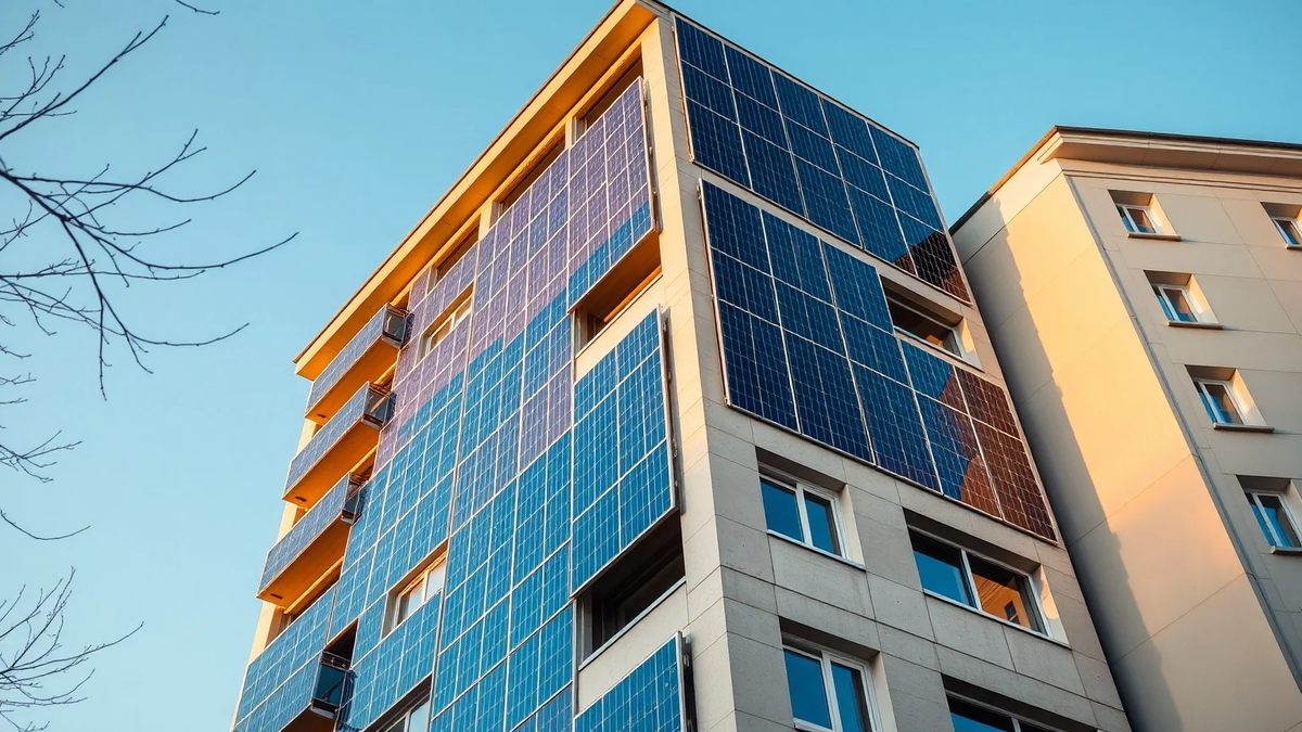 Wien startet Photovoltaik-Offensive an Fassaden - Foto: über boerse-global.de