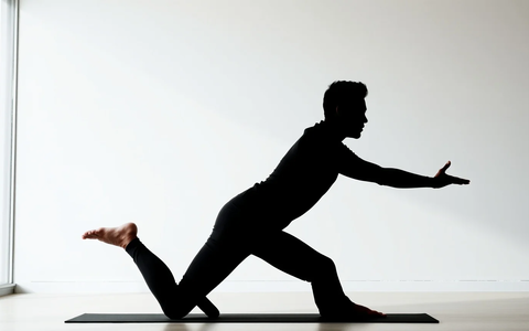 L-Position: Einfache Dehnübung gegen den Büro-Rücken - Foto: über boerse-global.de