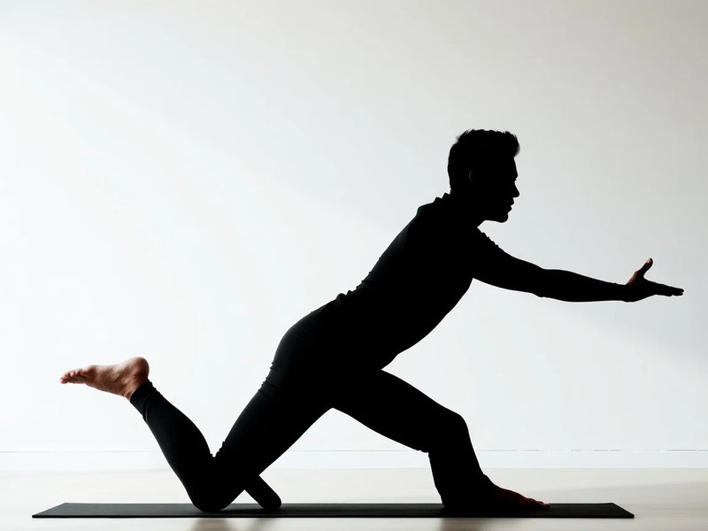 L-Position: Einfache Dehnübung gegen den Büro-Rücken - Foto: über boerse-global.de