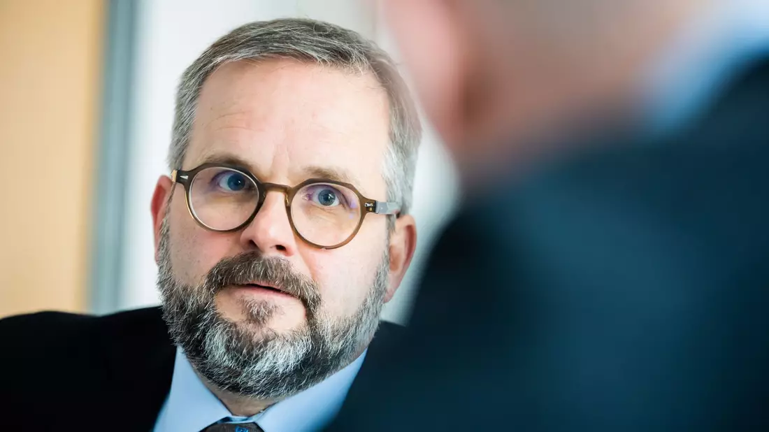 Bayer-Manager Berninger: Sorge um Auseinanderdriften Europas und der Vereinigten Staaten. (Archivbild) - Bild: Christoph Soeder/dpa